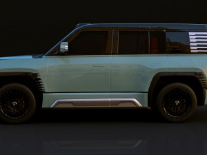 BYD YangWang U8 2024 3D Model
