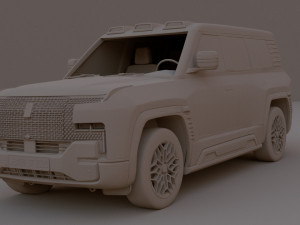BYD YangWang U8 2024 3D Model