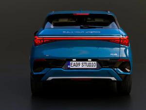 2024 BYD Yuan Plus 3D Model