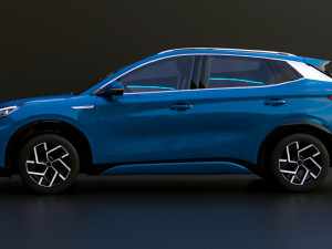 2024 BYD Yuan Plus 3D Модель