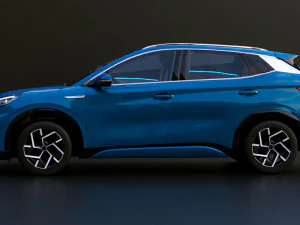 2024 BYD Yuan Plus 3D Model