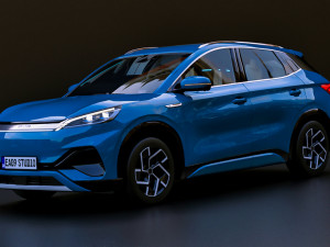 2024 BYD Yuan Plus 3D Модель