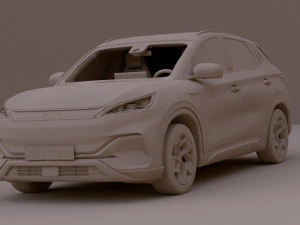 2024 BYD Yuan Plus 3D Model