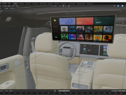 LI Xiang L7 2024 Modello 3D