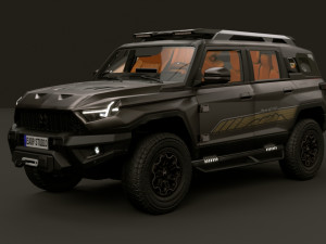 Dongfeng Mengshi M-Hero 2024 Model 3D