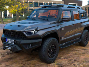 Dongfeng Mengshi M-Hero 2024 Model 3D