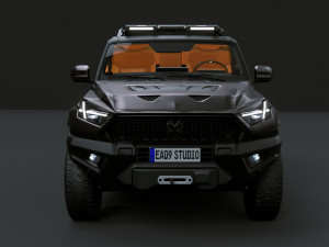 Dongfeng Mengshi M-Hero 2024 Model 3D
