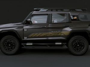 Dongfeng Mengshi M-Hero 2024 Model 3D
