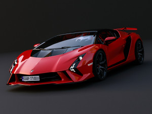 Lambo Invencible 2024 3D Model