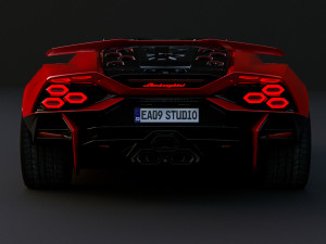 Lambo Invencible 2024 3D-Modell
