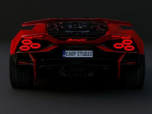 Lambo Invencible 2024 3D Model