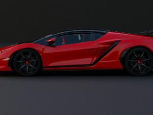 Lambo Invencible 2024 3D-Modell