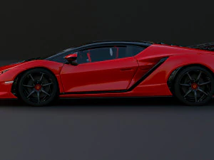 Lambo Invencible 2024 3D Model