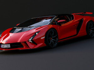 Lambo Invencible 2024 3D-Modell
