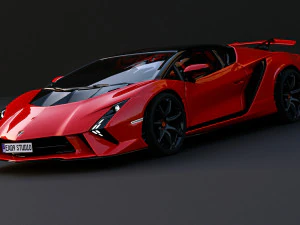 Lambo Invencible 2024 3D Model