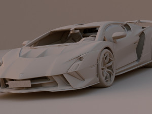 Lambo Invencible 2024 3D-Modell