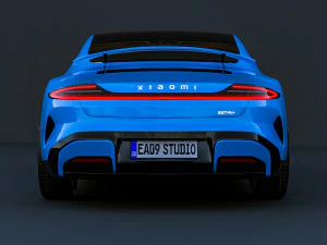2024 XIAOMI SU7 MAX 3D Model