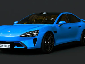 2024 XIAOMI SU7 MAX 3D Model