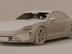 2024 XIAOMI SU7 MAX 3D Model