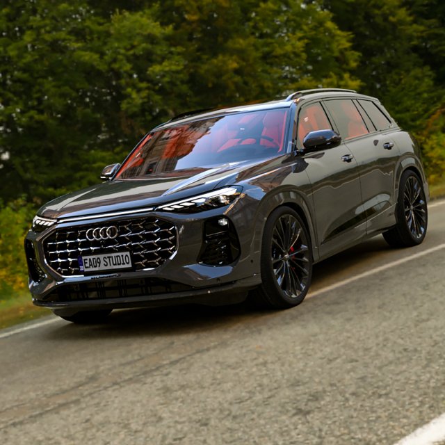 2024 Audi Q6 3D 模型 .c4d .max .obj .3ds .fbx .stl .blend