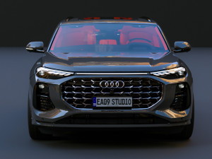 2024 Audi Q6 3D 模型