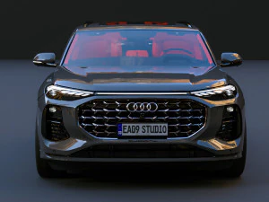 2024 Audi Q6 3D Model