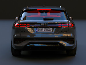 2024 Audi Q6 3D 模型