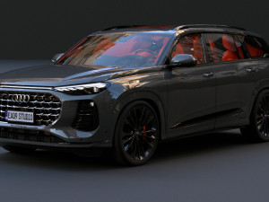 2024 Audi Q6 3D 模型