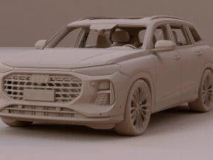 2024 Audi Q6 3D Model