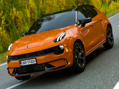 2024 Lynk Co 02 3D Модель