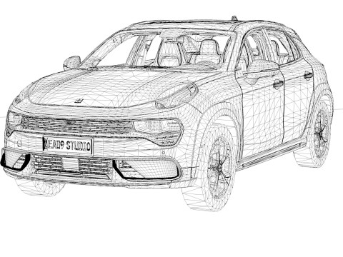 2024 Lynk Co 02 3D Model