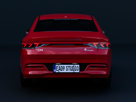 2024 BYD Qin-Plus EV 3D Model
