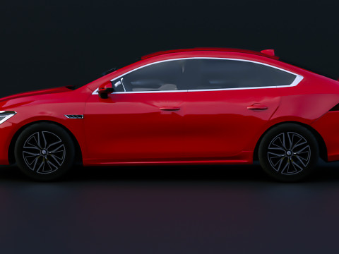 2024 BYD Qin-Plus EV 3D Model
