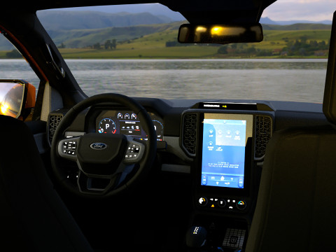 2024 Ford-Ranger Raptor Modelo 3D