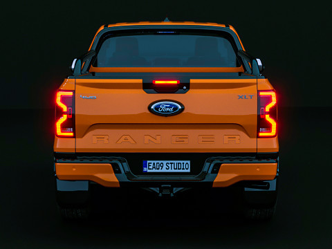 2024 Ford-Ranger Raptor Modelo 3D