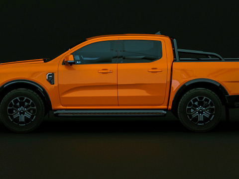2024 Ford-Ranger Raptor Modelo 3D