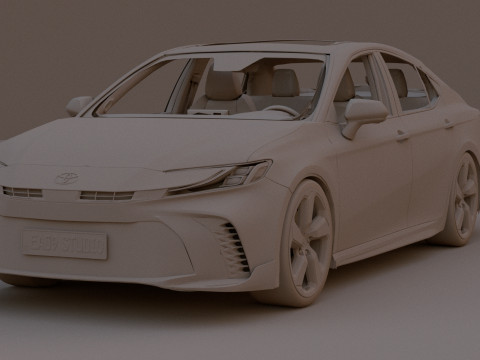 Toyota Camry 2025 3D Model