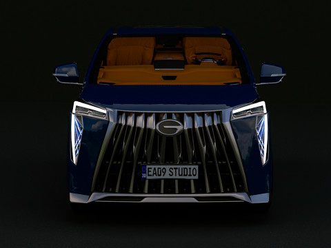 2024 GAC Trumpchi M8 3Dモデル