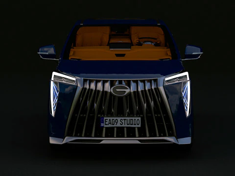 2024 GAC Trumpchi M8 3D Model