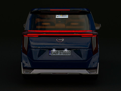 2024 GAC Trumpchi M8 3Dモデル