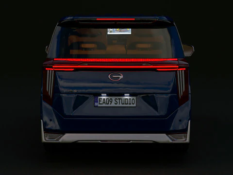 2024 GAC Trumpchi M8 3D Model