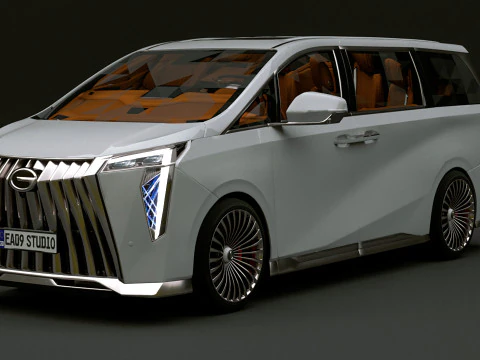2024 GAC Trumpchi M8 3D Model