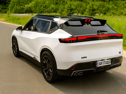 Dongfeng Aeolus Haohan 2024 3D Model