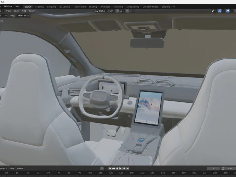 Dongfeng Aeolus Haohan 2024 3D Model