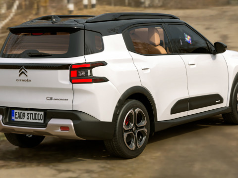 Citroen C3 AirCross 2024 3D Model
