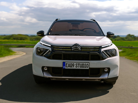 Citroen C3 AirCross 2024 3D Model