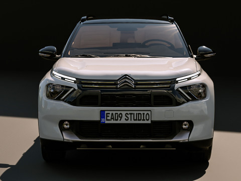 Citroen C3 AirCross 2024 3D Model
