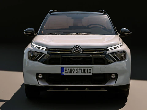 Citroen C3 AirCross 2024 3D Model