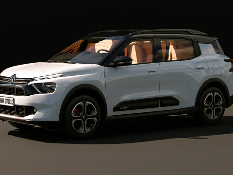 Citroen C3 AirCross 2024 3D Model
