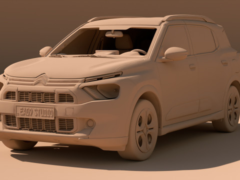 Citroen C3 AirCross 2024 3D in 3DExport